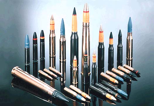 Medium calibre ammunition.